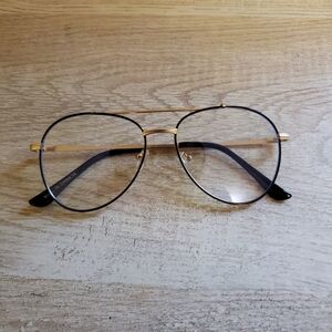 Anthropologie blue light aviator glasses